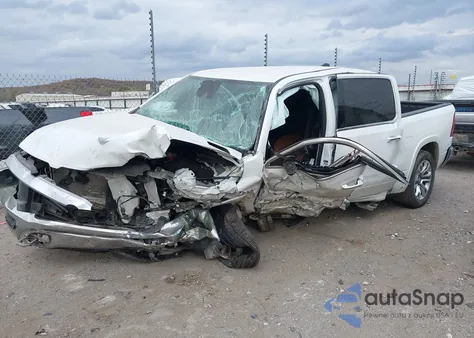 2022 Ram 1500 Limited Longhorn 4X4 5'7 Box из США, поврежденный, VIN 1C6SRFKT8NN456628